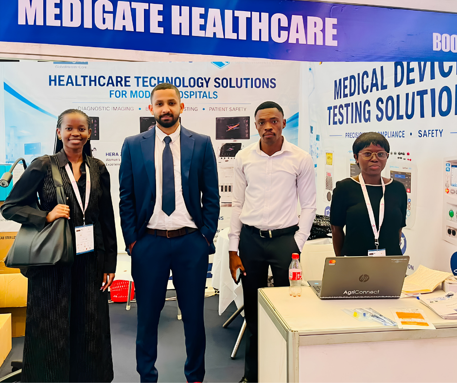 Medigate Healthcare exhibition team