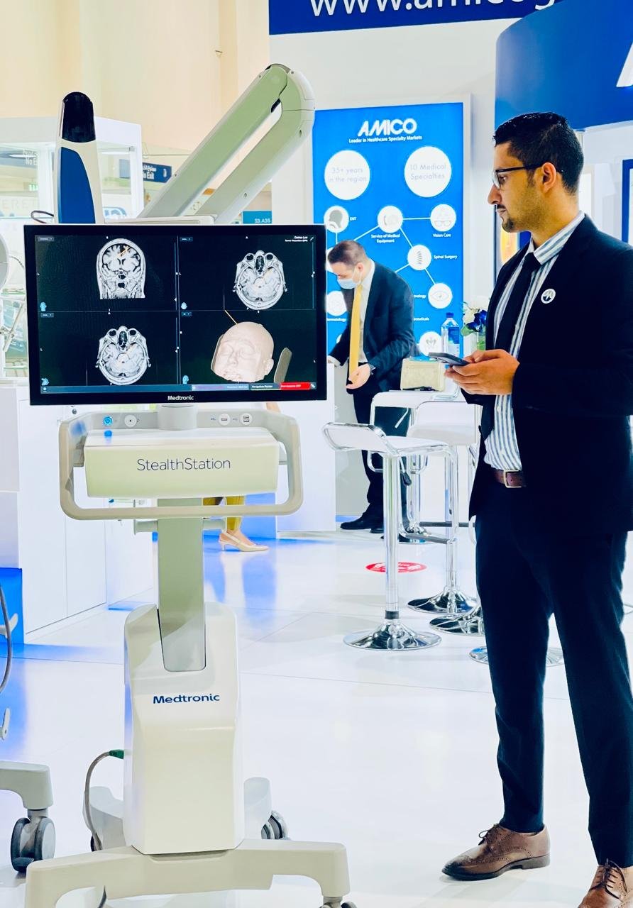 Medical equipment exhibition at Arab Health