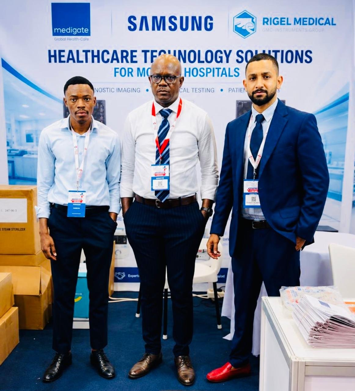 Healthcare technology exhibition in Ghana